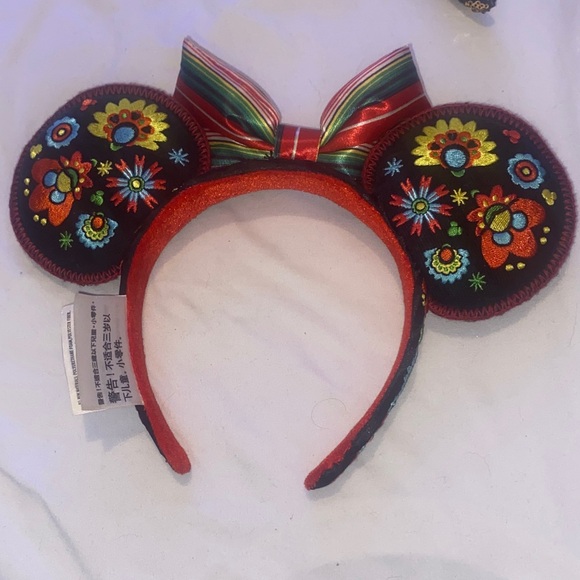 Disney Vibrant Floral Embroidered Headband - Picture 4 of 4